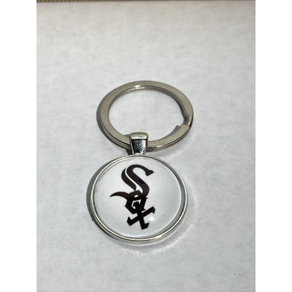 Chicago White Sox MLB Metal Baseball Keychain
