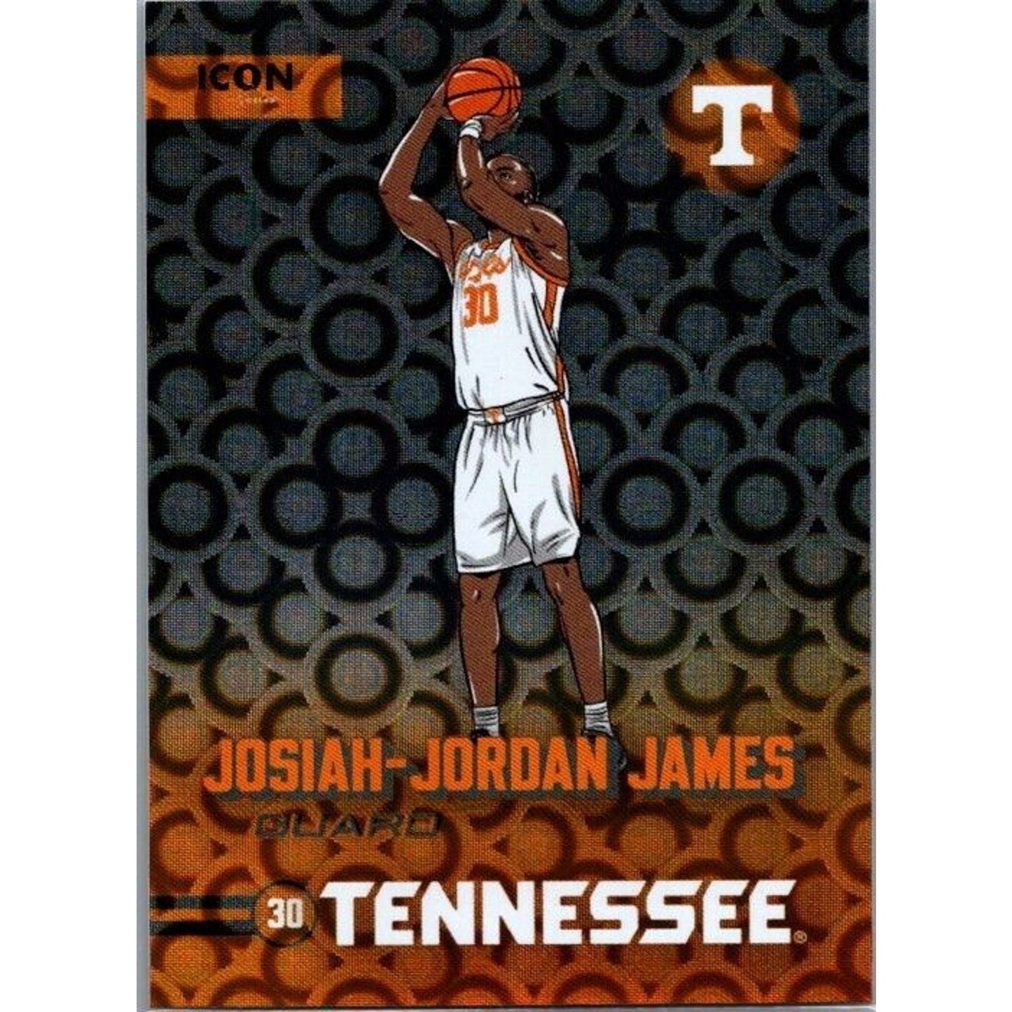 23-24 Onit #60 Josiah-Jordan James Tennessee Volunteers Holo Icon