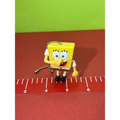 Spongebob Squarepants PVC Action Figure Key Chain Dangler Fan Pull