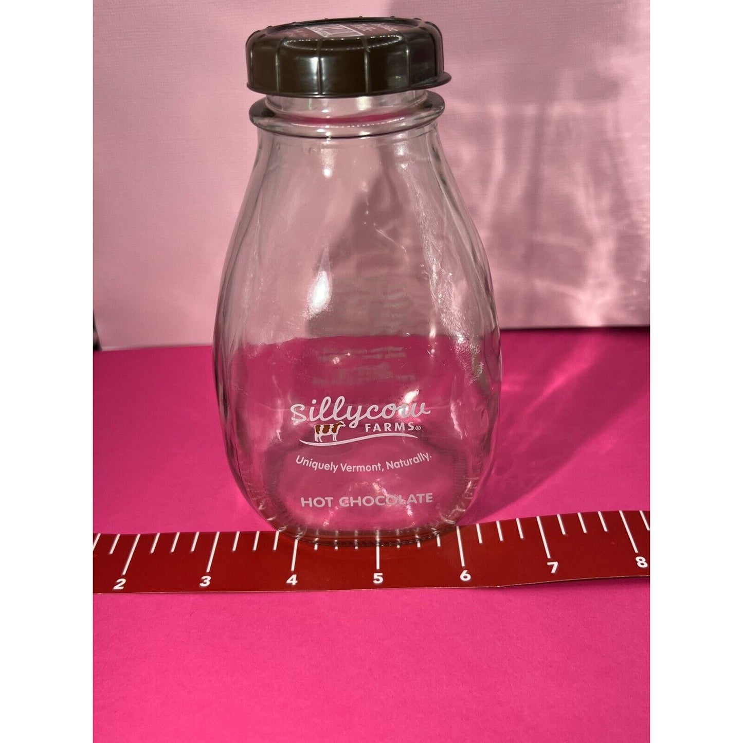 Sillycow Farms Empty Milk Bottle 16.9oz Vermont