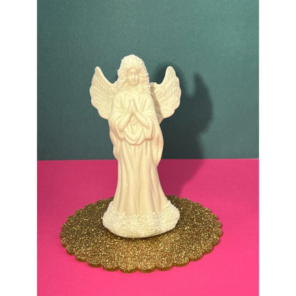 Lot of 2 Albert E Price Angel Holding Baby - Angel Praying - Ceramic Bells -OBox