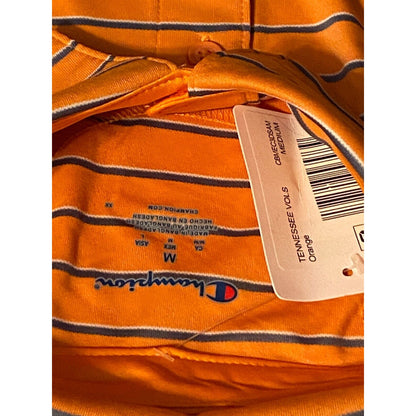 Tennessee Volunteers Men's Polo Size M Champion Orange with Stripes Power T