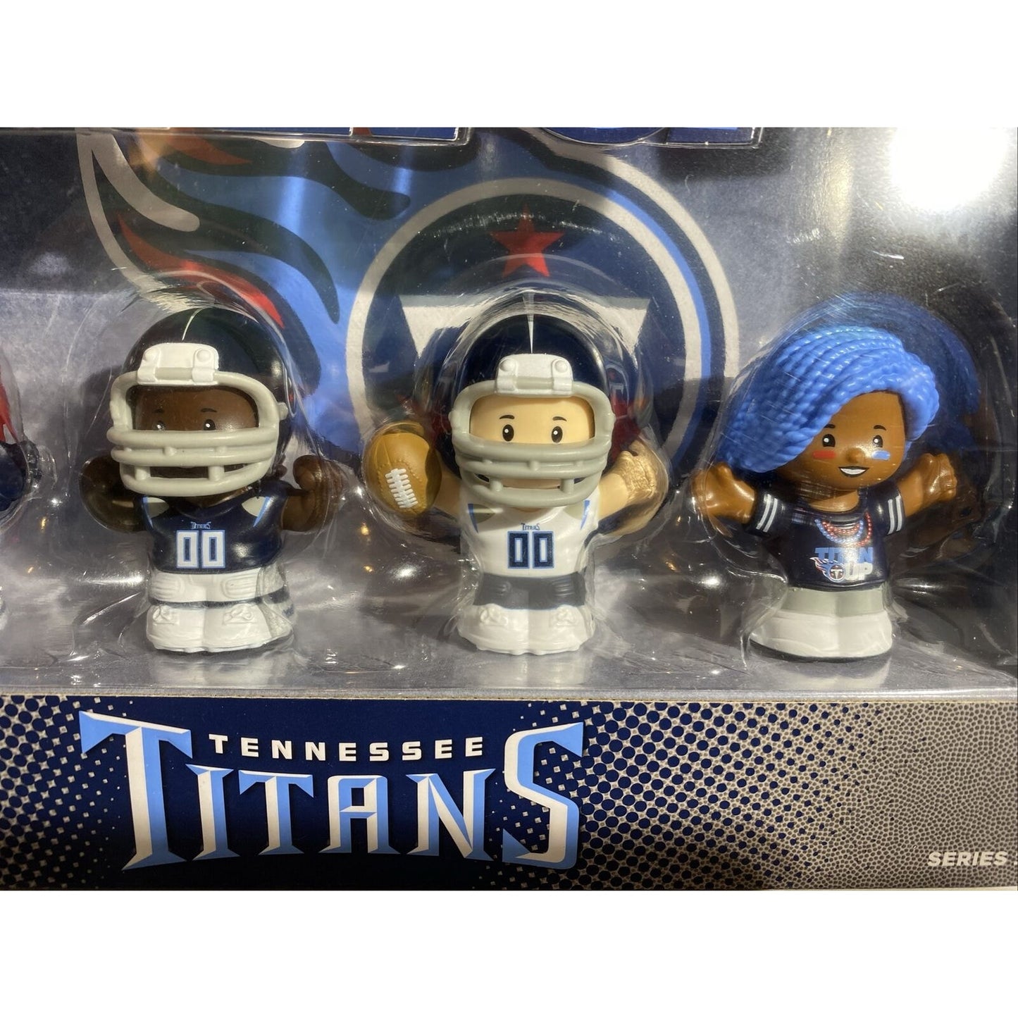 Little People Fisher Price NFL Collector Tennessee Titans Titan Up