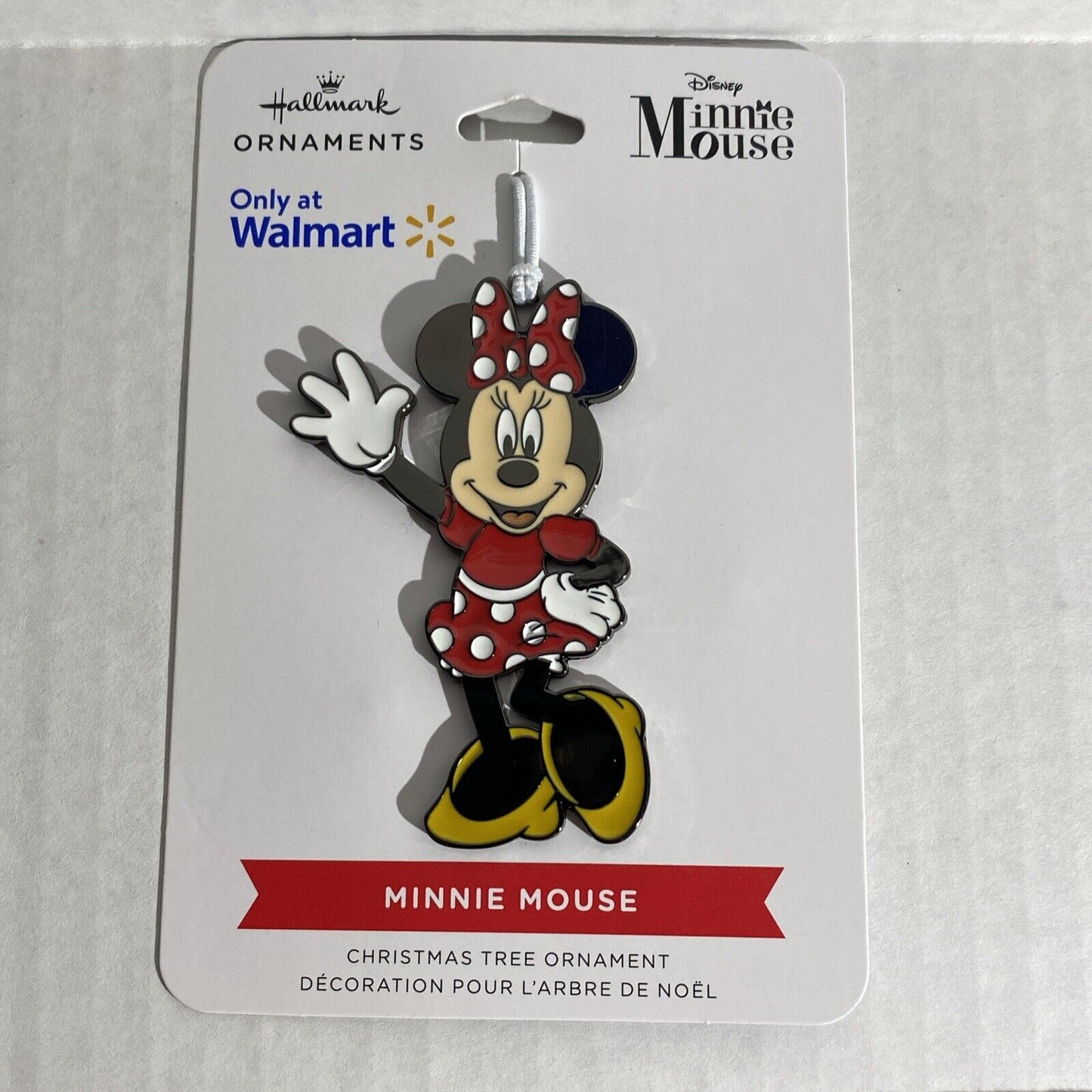 2023 Hallmark Metal Flat Ornament Minnie Mouse