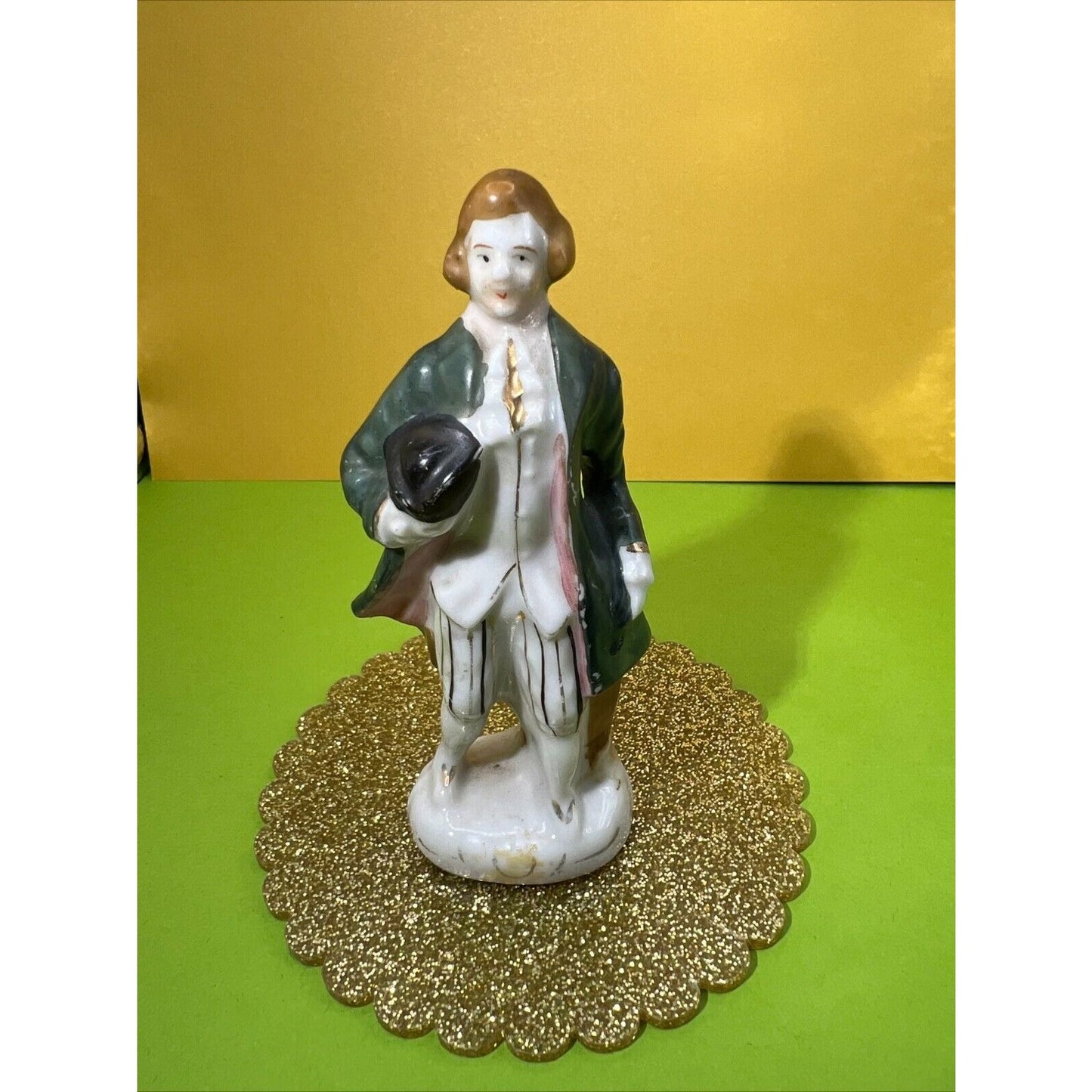 Victorian Colonial Figurines Vintage Porcelain Occupied Japan 4" tall