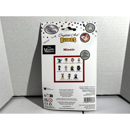 Craft Buddy Crystal Art Buddies Disney Minnie Mouse New in package