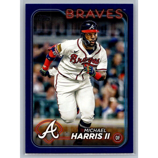 2024 Topps #243 Michael Harris II Royal Blue