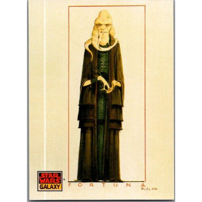 1993 Star Wars Galaxy #37 Bib Fortuna Design of Star Wars