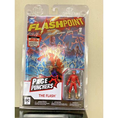 The Flash (Flashpoint) McFarlane Page Punchers 3" Action Figure with Comic