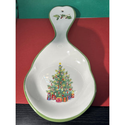 Christopher Radko Traditions Holiday Celebrations - Spoon Rest 10.75" x 5"