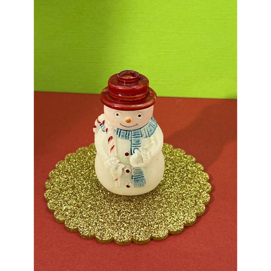 Snowman From Old Blowmold Hanging Lights 3"