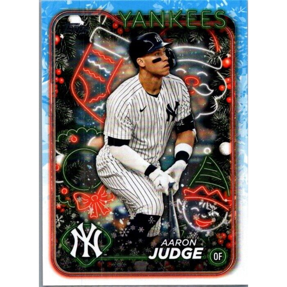 2024 Topps Holiday #H99 Aaron Judge New York Yankees