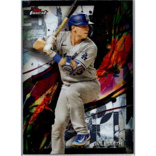 2024 Topps Finest #28 Will Smith Los Angeles Dodgers