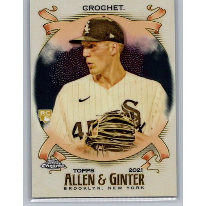 2021 Topps Allen & Ginter Chrome #220 Garrett Crochet Tennessee Vols