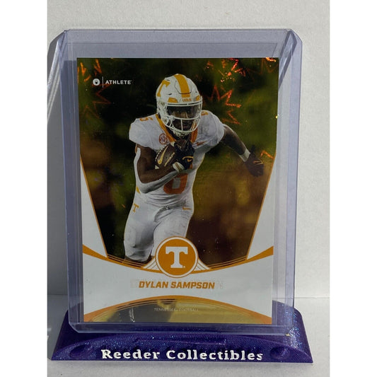 2024 Onit Tennessee Football Dylan Sampson White Parallel GOLD HOLO P-5