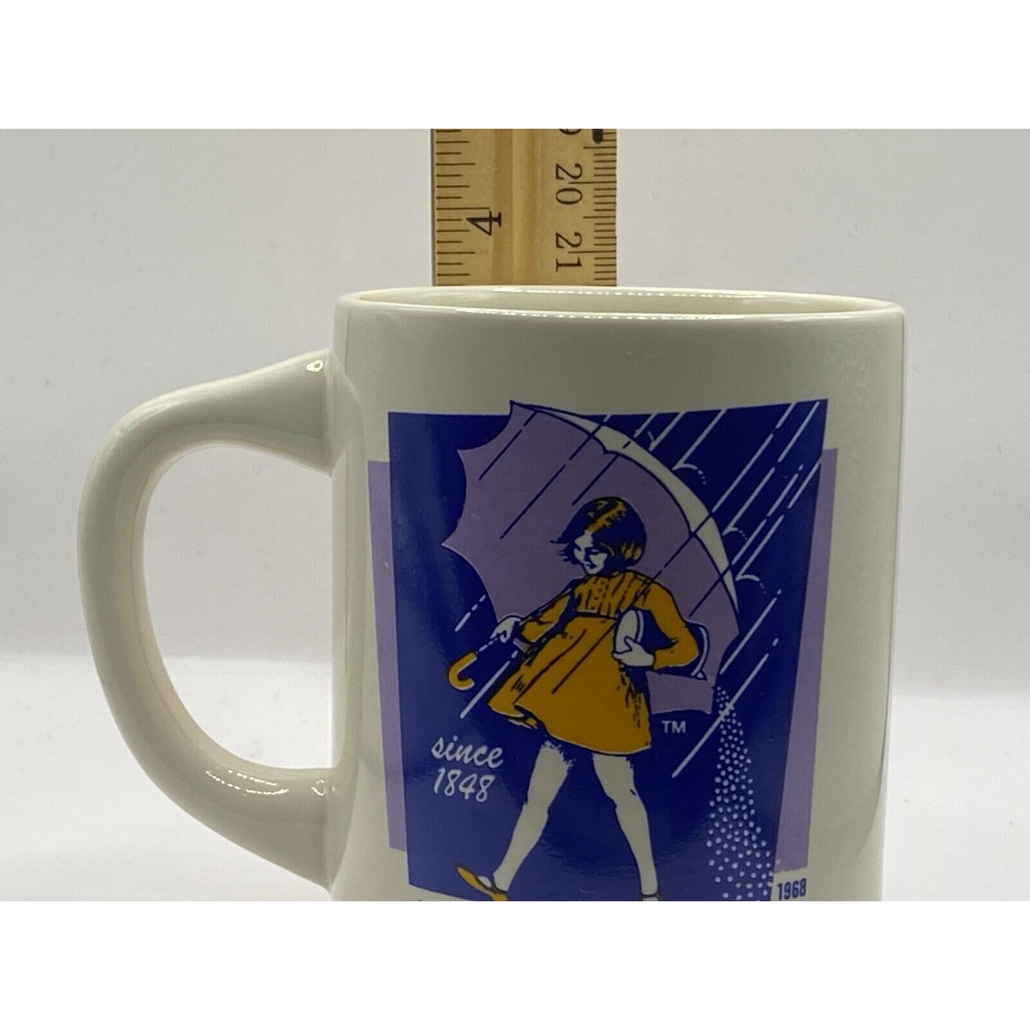 Vintage Morton Salt 150 Years Coffee Mug Cup