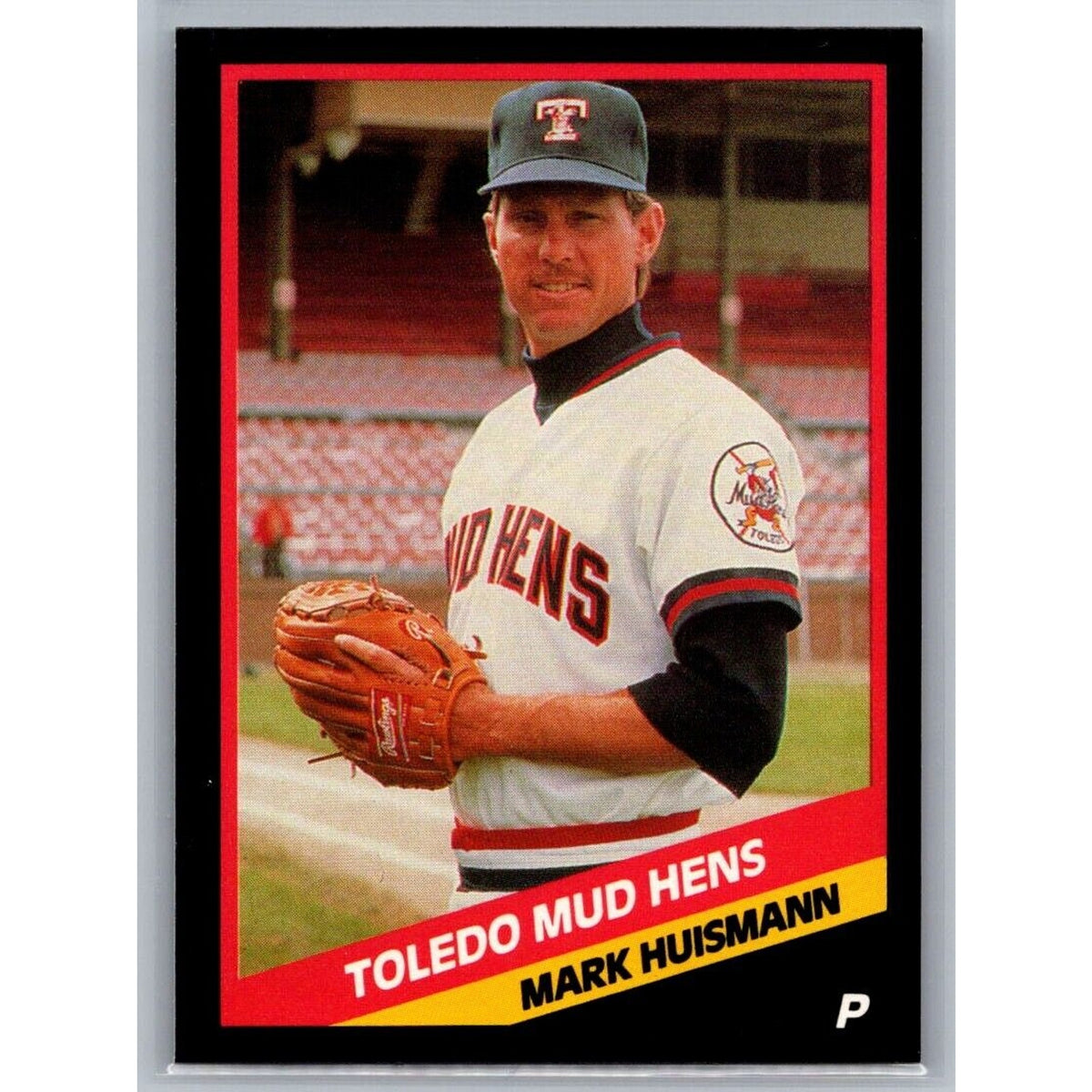 1988 CMC Toledo Mud Hens #11 Mark Huismann Detroit Tigers