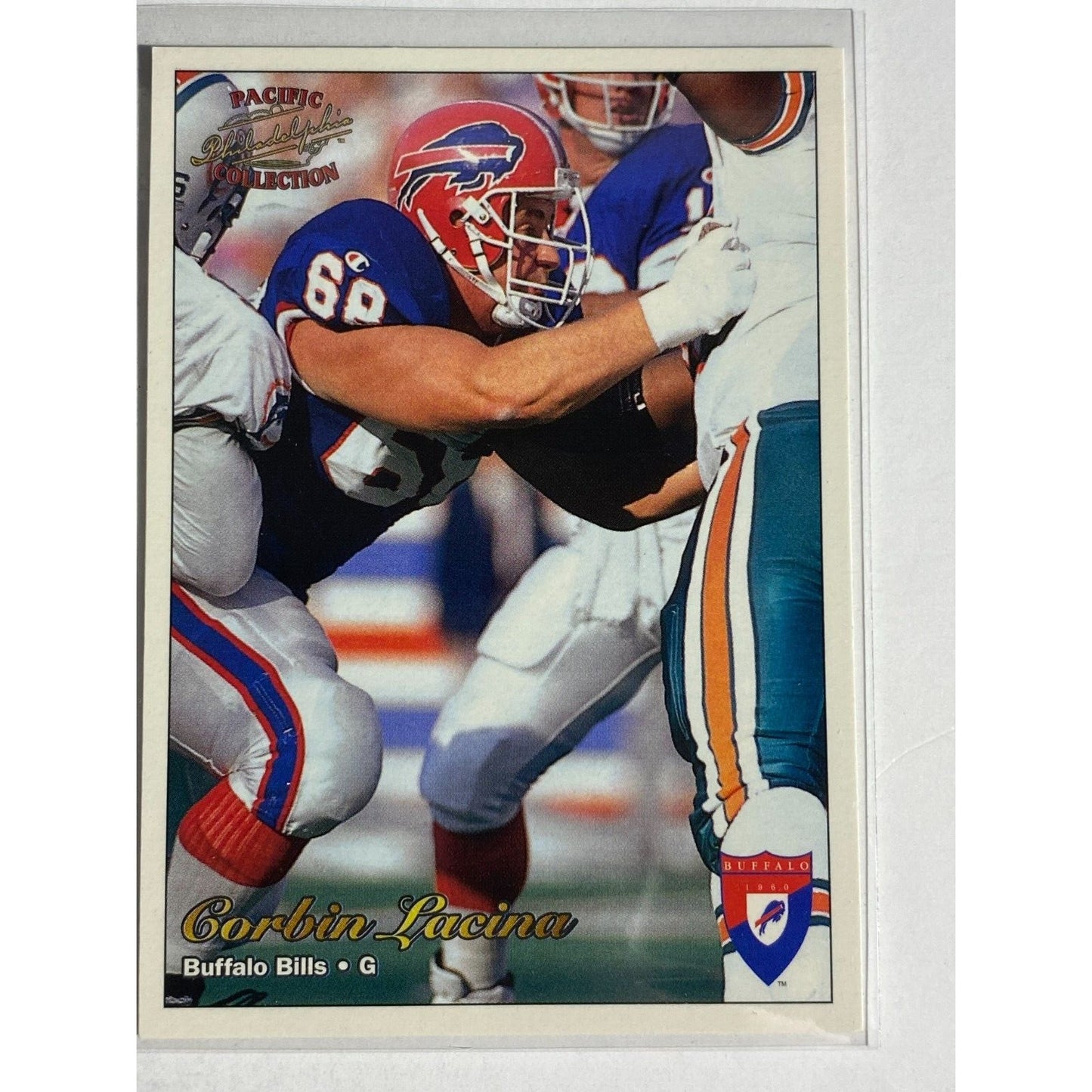 Corbin Lacina 1997 Pacific Collection Buffalo Bills