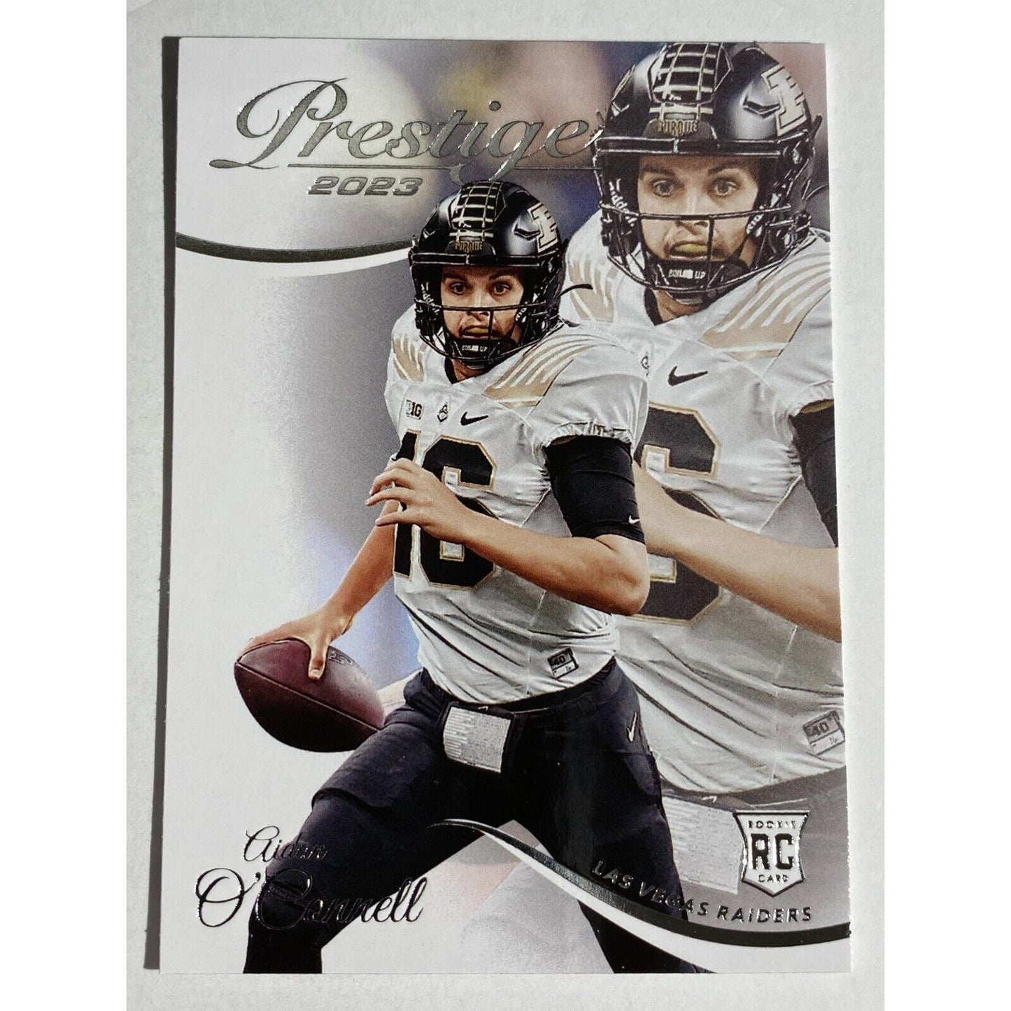 Aidan O'Connell 2023 Panini Prestige Las Vegas Raiders