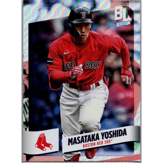 2024 Topps Big League #225 Masataka Yoshida Boston Red Sox Rainbow Foil