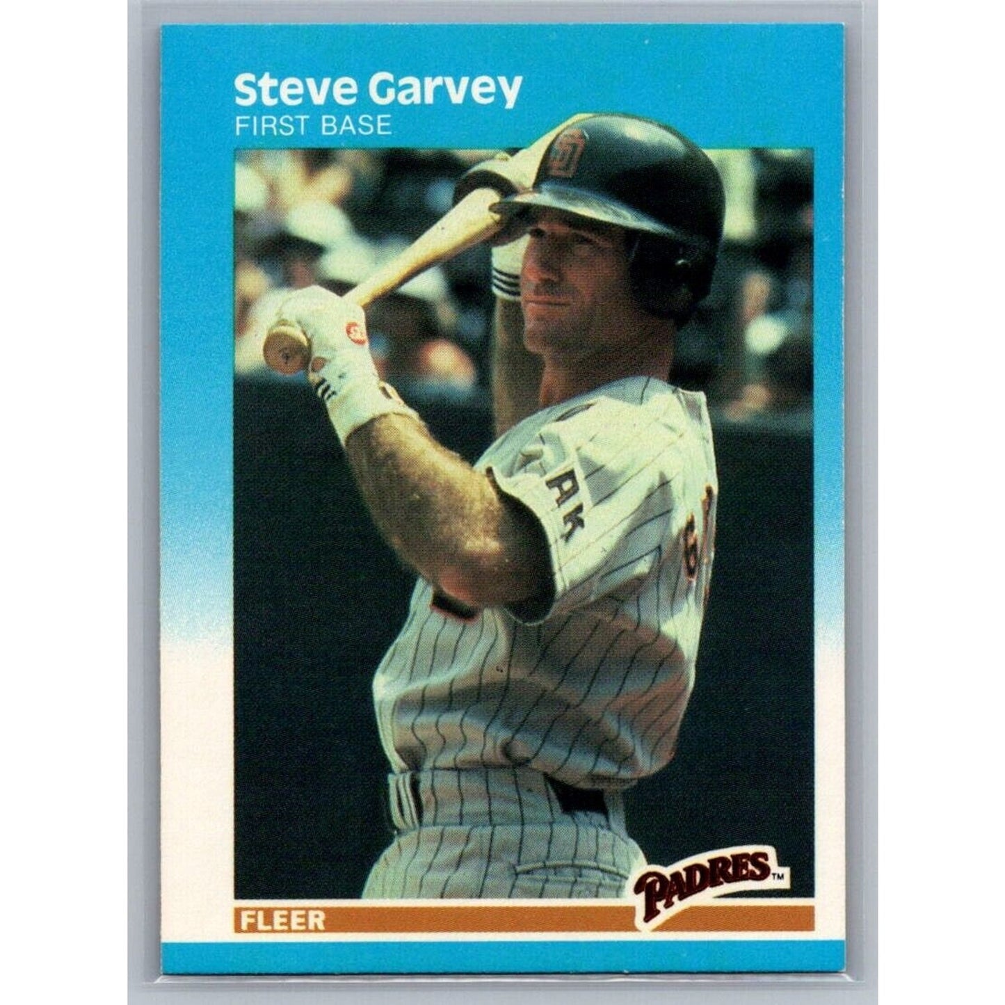 1987 Fleer #414 Steve Garvey San Diego Padres