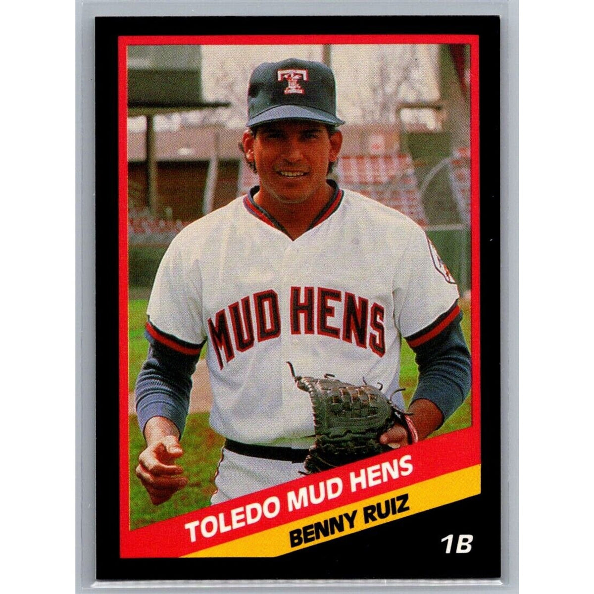 1988 CMC Toledo Mud Hens #16 Benny Ruiz Detroit Tigers
