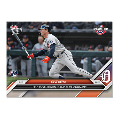 Colt Keith - 2024 MLB TOPPS NOW® Card 10 - PR: 3214