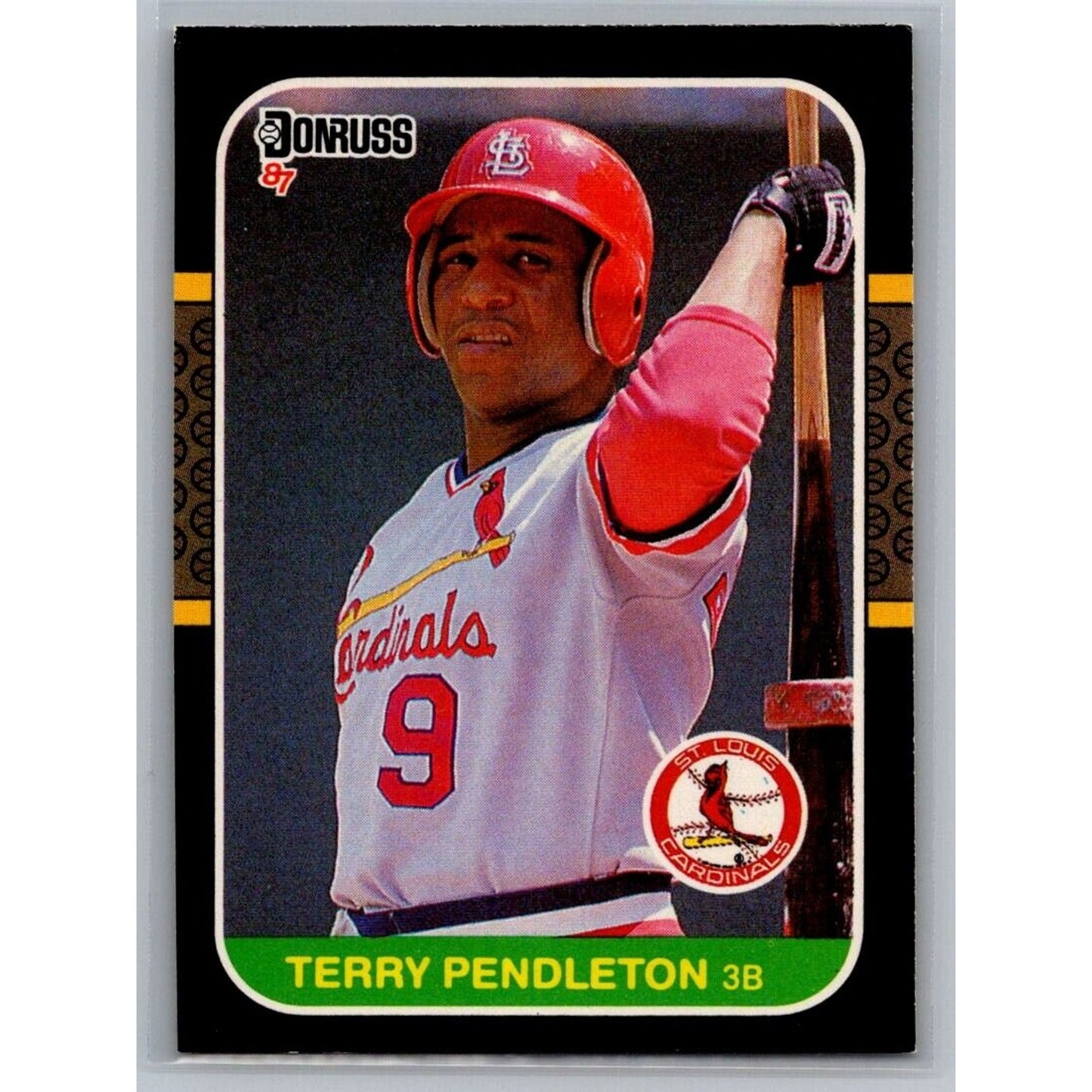 1987 Leaf #124 Terry Pendleton St Louis Cardinals