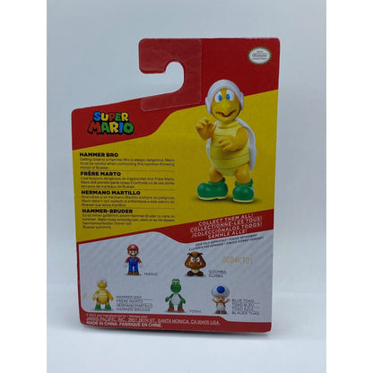 Jakks World of Nintendo Super Mario Hammer Bro 2.5" Toy Figure Collectible 2023