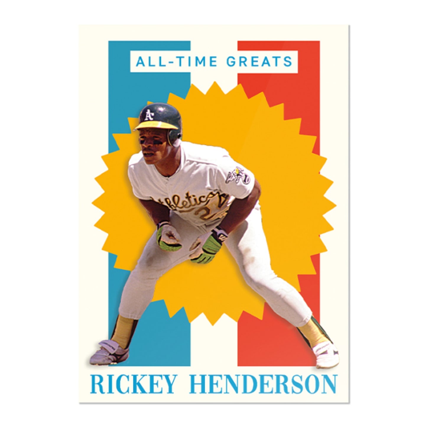 54 Rickey Henderson Oakland Athletics A's 2024 Throwback Thursday PR:1234