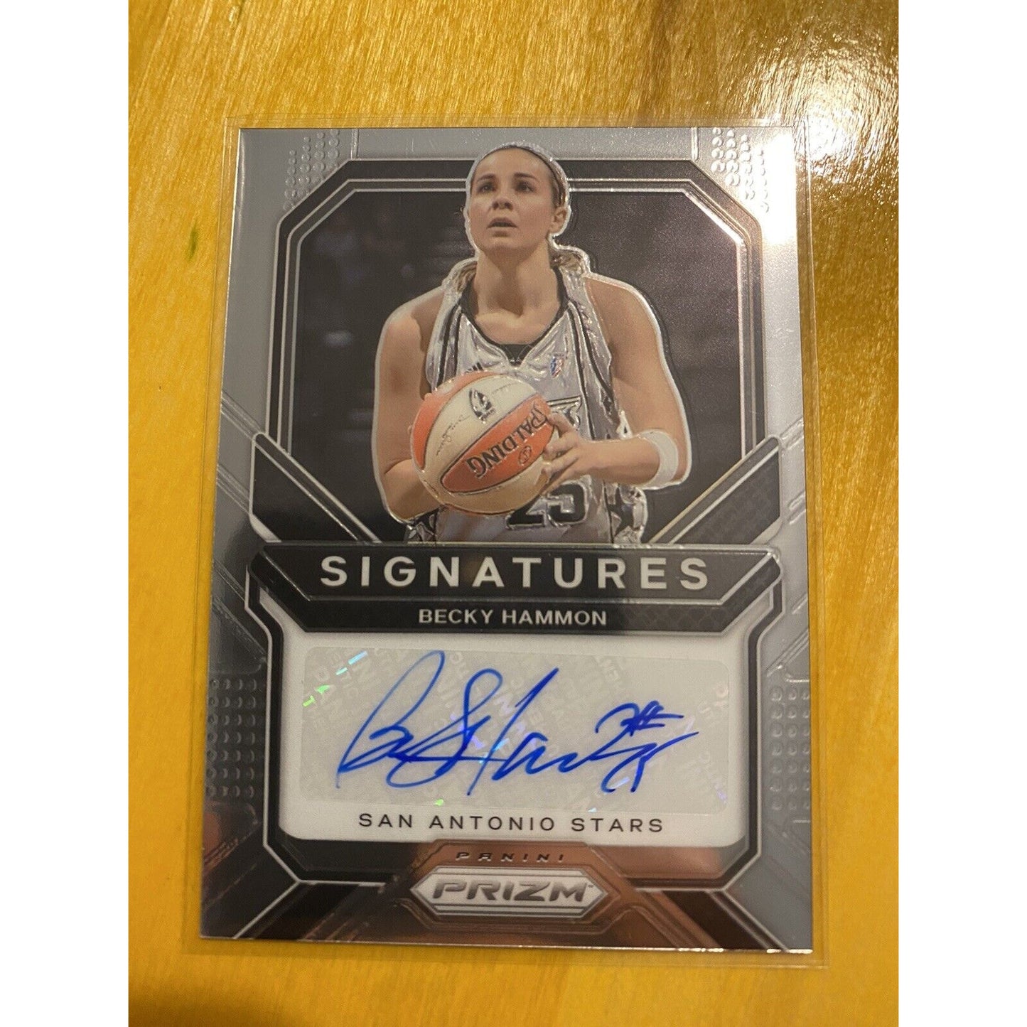 2021 #SG-BHM Becky Hammon WNBA Panini Prizm Basketball Signatures Stars