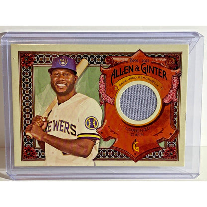 2022 Topps Allen And Ginter Lorenzo Cain Relic Insert AGRA-LCA