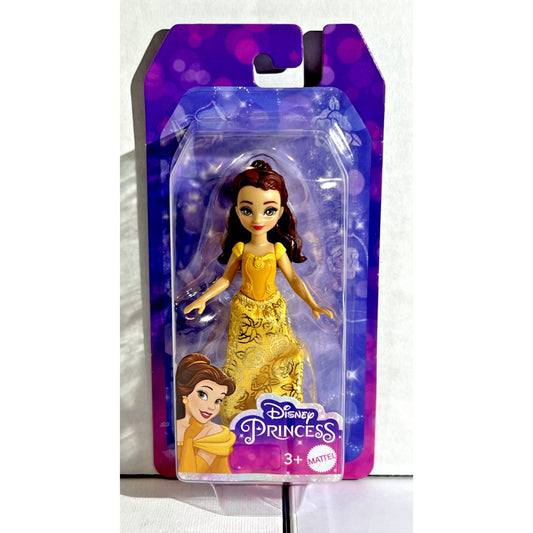 Disney Princess Belle Fashion Doll, Sparkling Look with Brown Hair, Brown Eye...