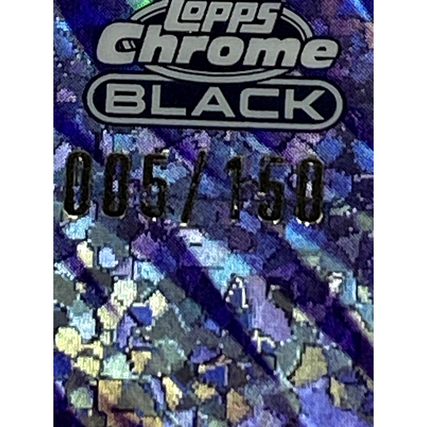 2024 Topps Chrome Black Ke'Bryan Hayes 5/150 Purple Mini Dmnds