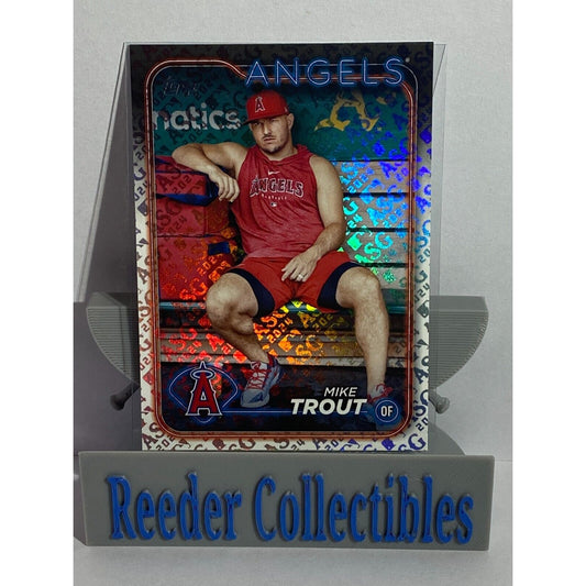 Mike Trout 2024 Topps All-Star Game Photo Var SP Angels #3 of 5